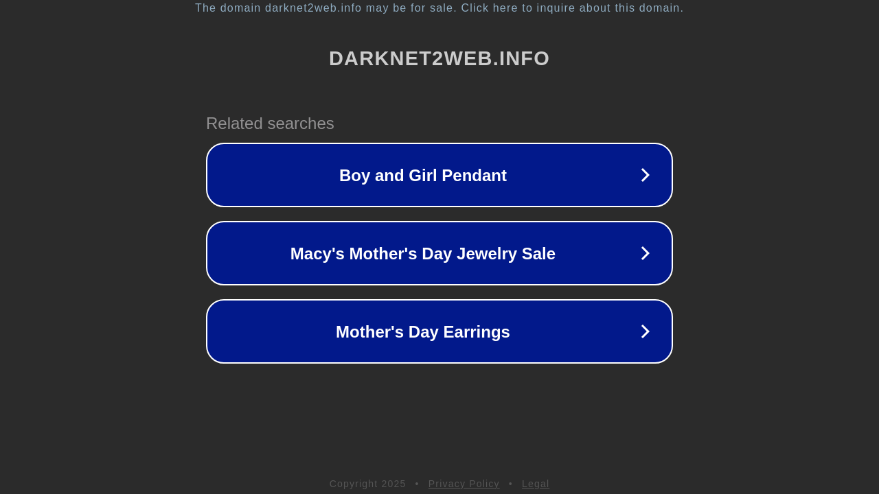 Screenshot of darknet2web.info