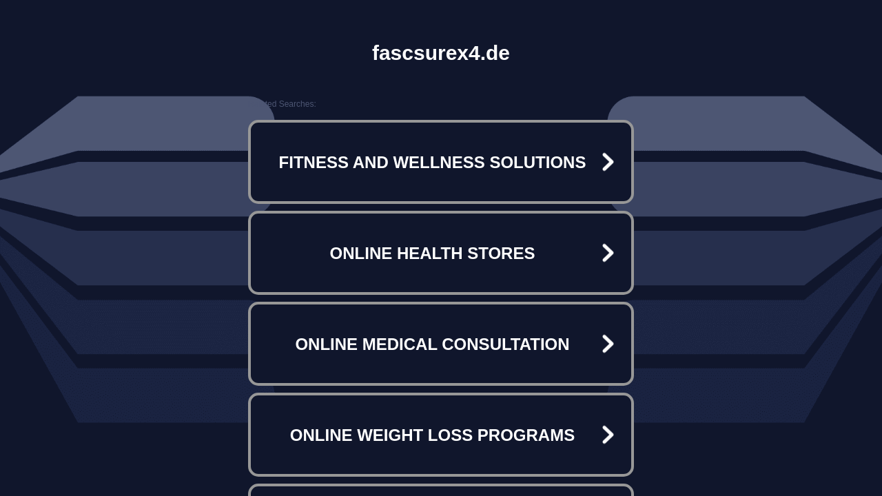 Screenshot of fascsurex4.de