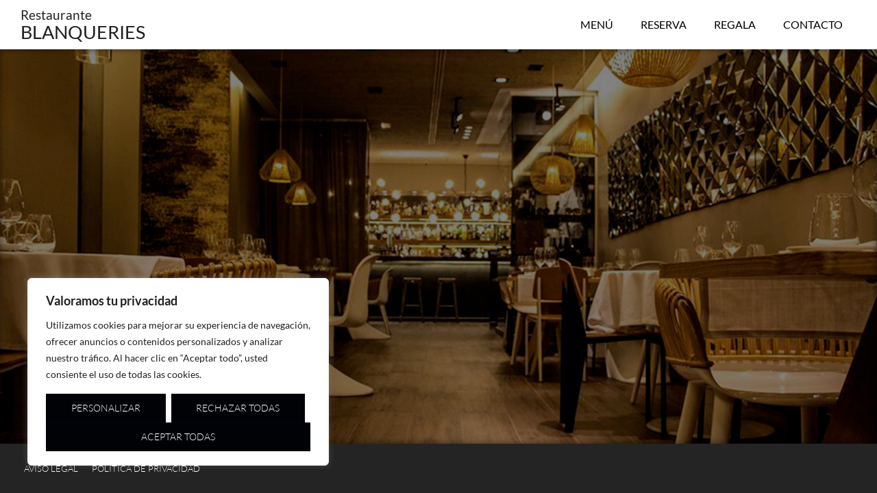 Screenshot of restauranteblanqueries.com