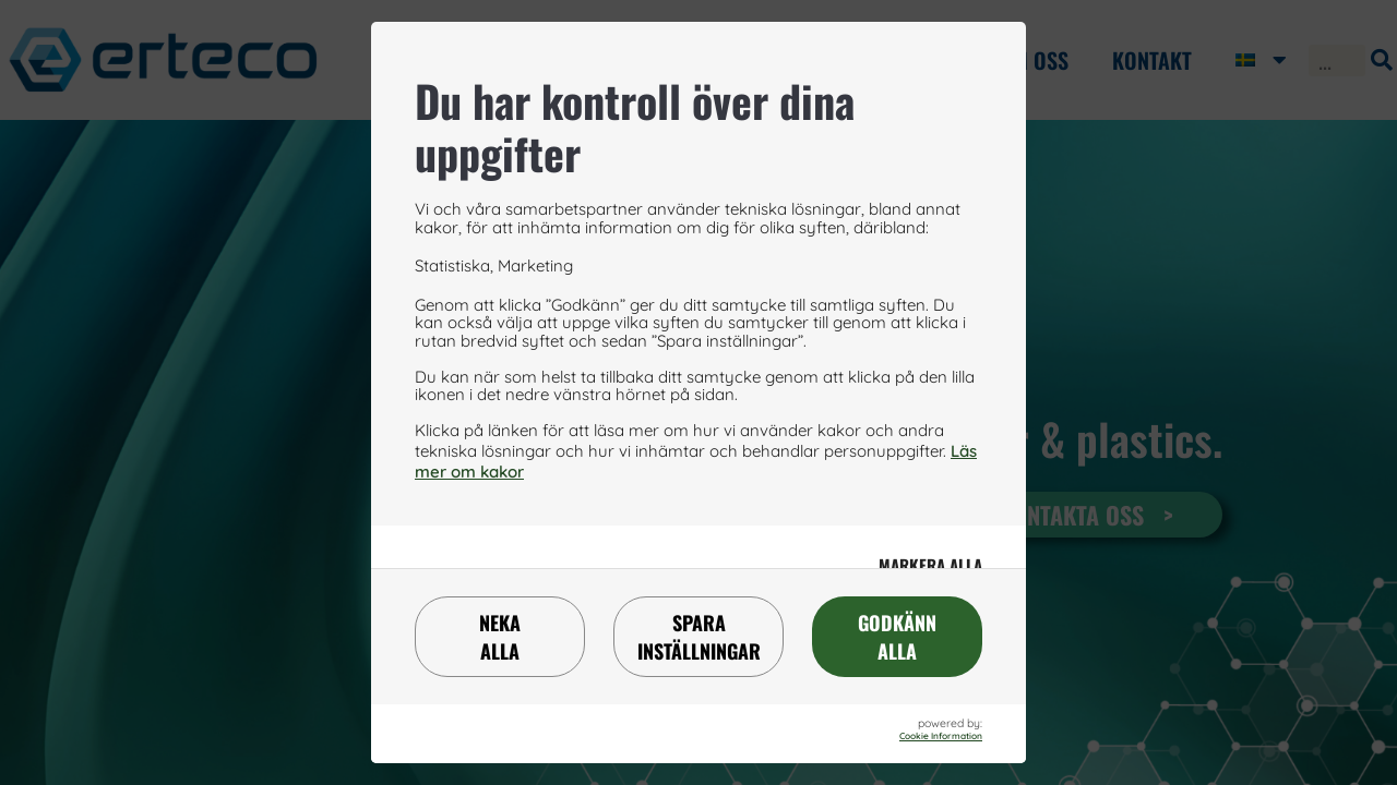 Screenshot of erteco.se