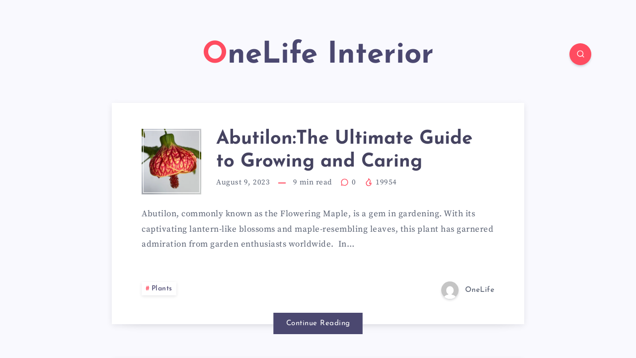 Screenshot of onelifeinterior.com