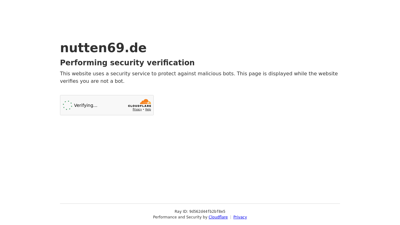 Screenshot of nutten69.de