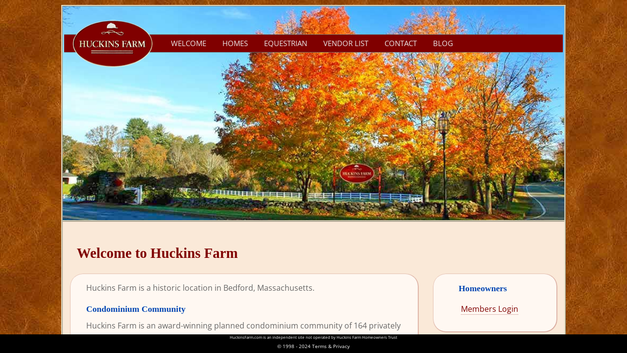Screenshot of huckinsfarm.com