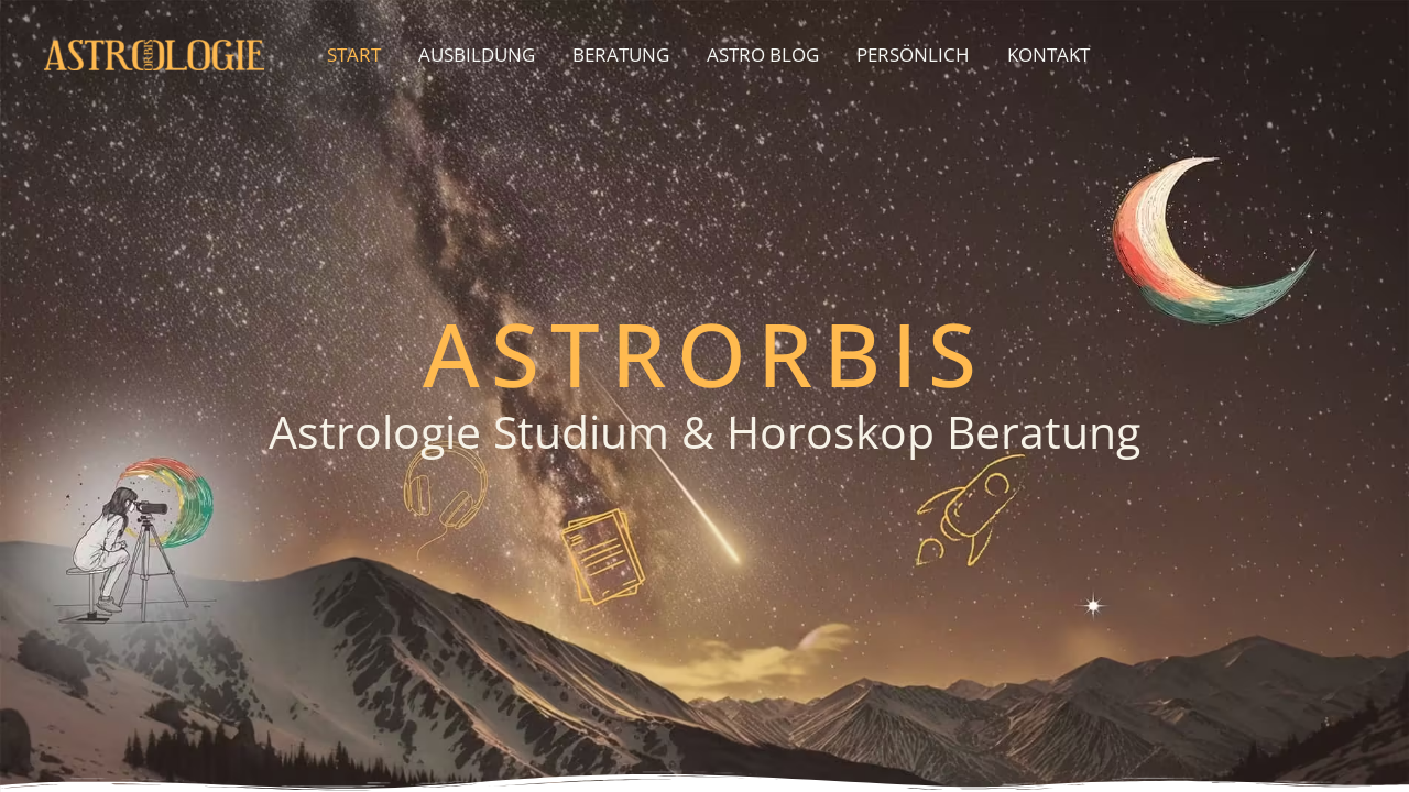 Screenshot of astrorbis.com