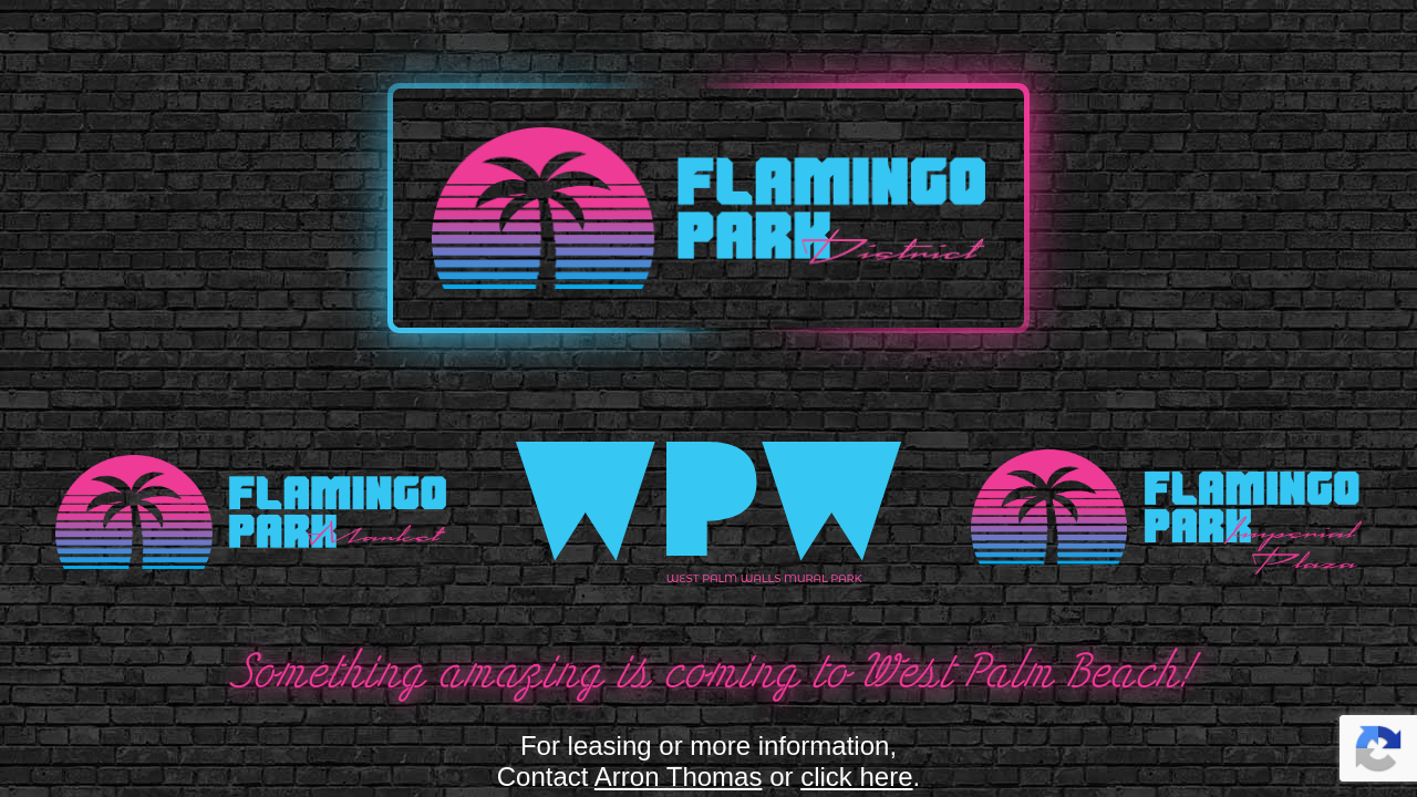 Screenshot of flamingopark.com