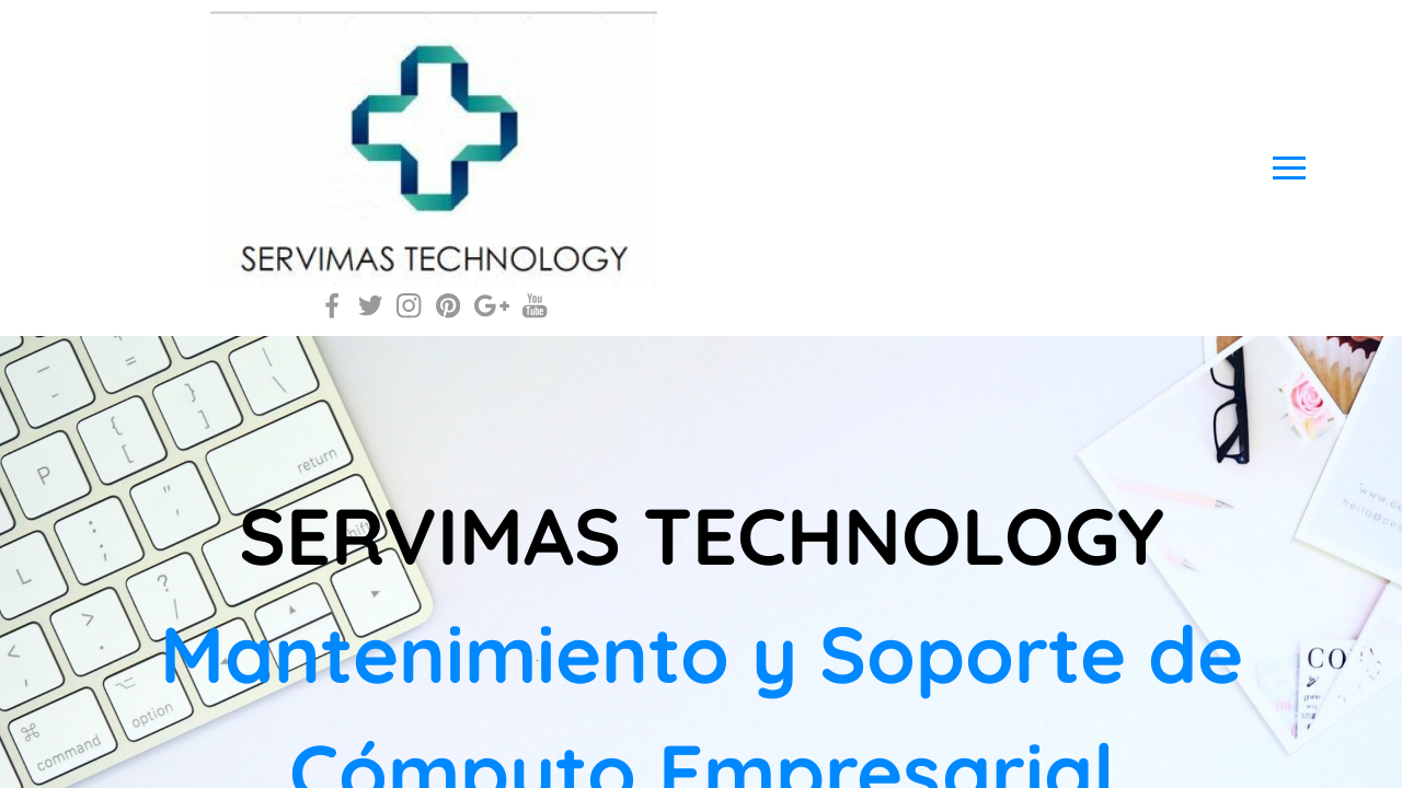 Screenshot of servimastec.maquinadosexpress.com.mx